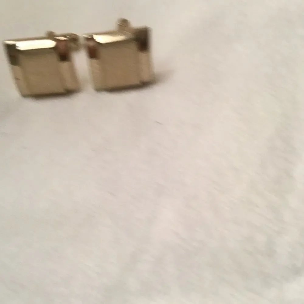Set of Men’s Goldtone Cufflinks